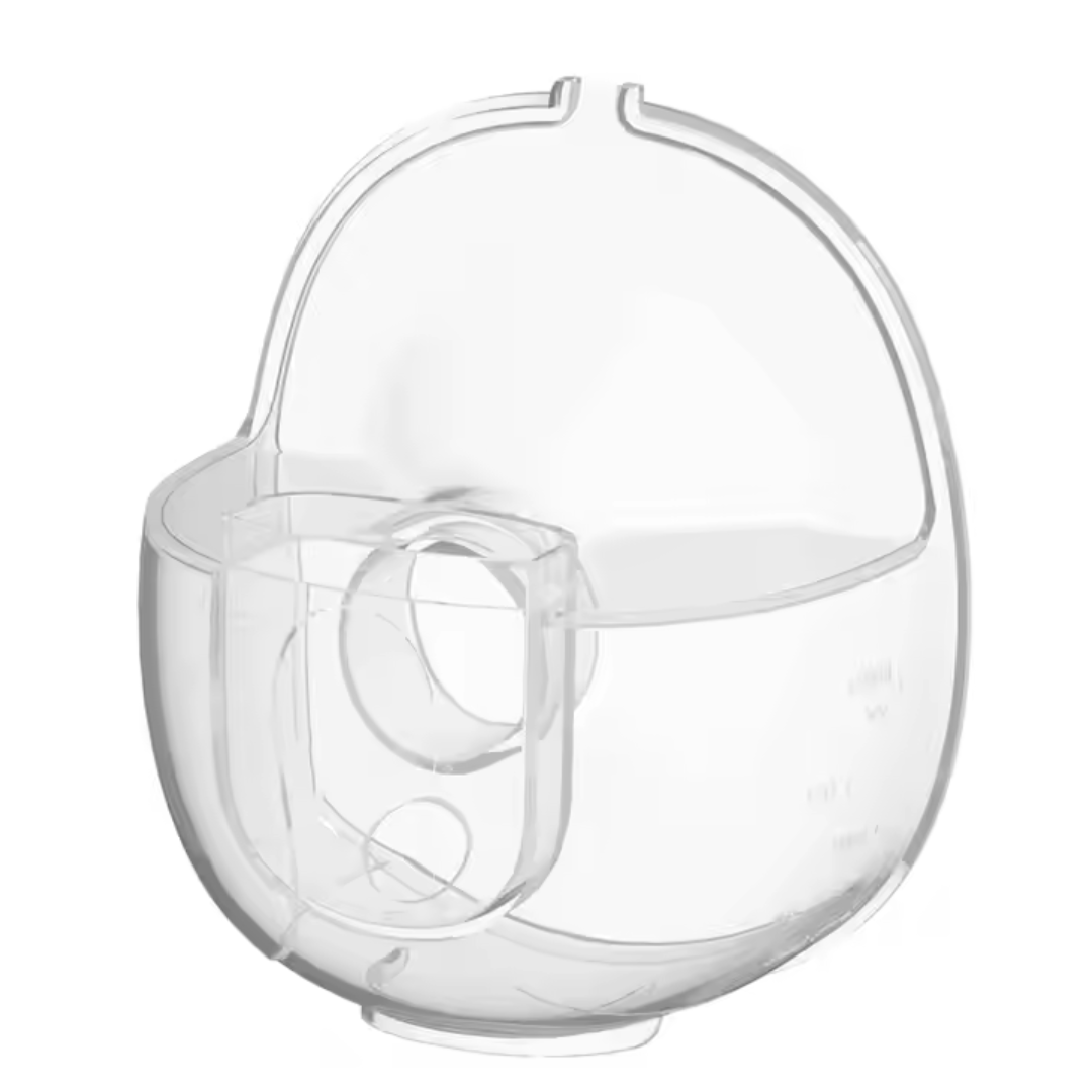 Wearable electric breast pump