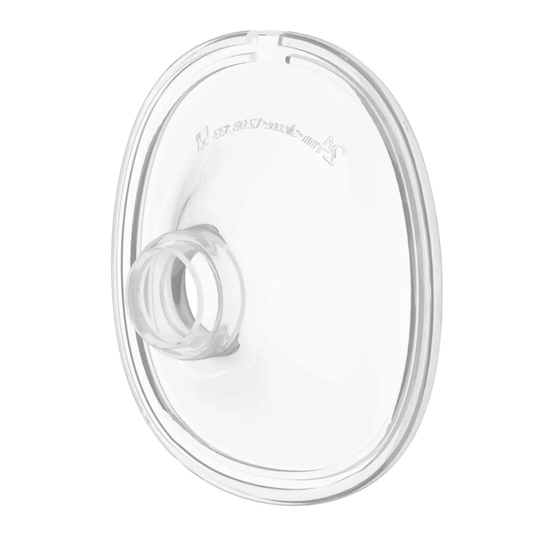 Wearable electric breast pump