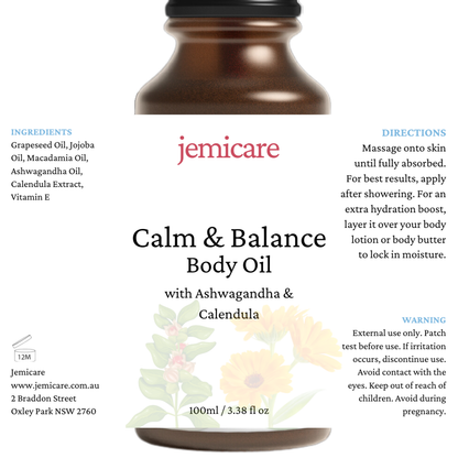 Calm & Balance Body Oil 100ml