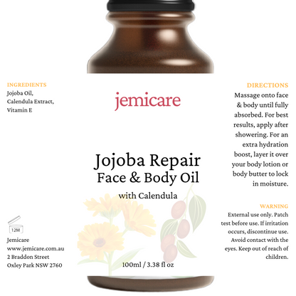 Jojoba Repair Face & Body Oil